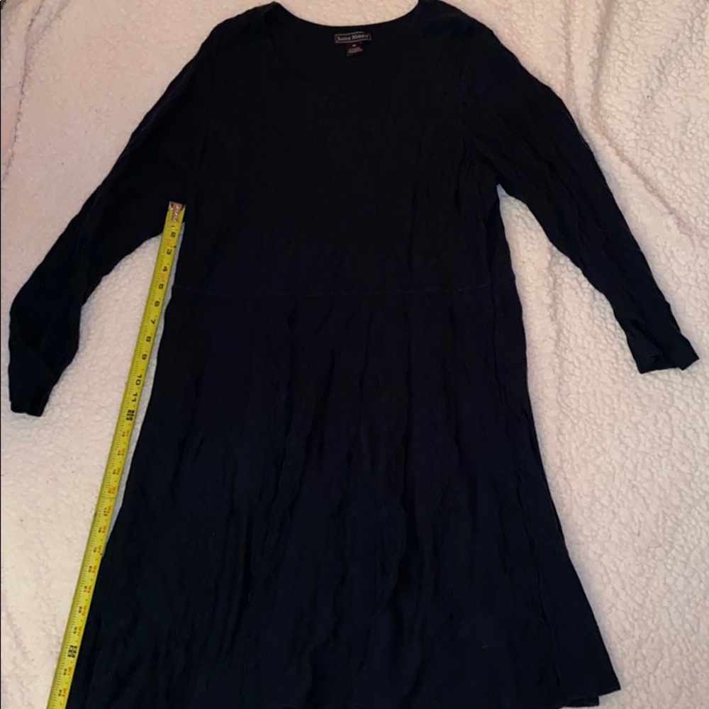Fit and flare sweater dress